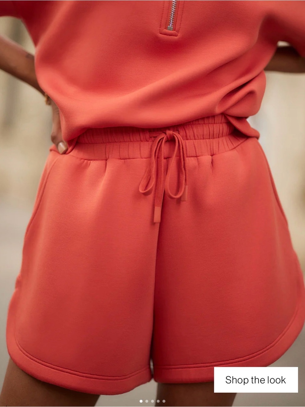 Varley Coulter High Rise Shorts 3.5, Color Summer Fig - Picture 2 of 9